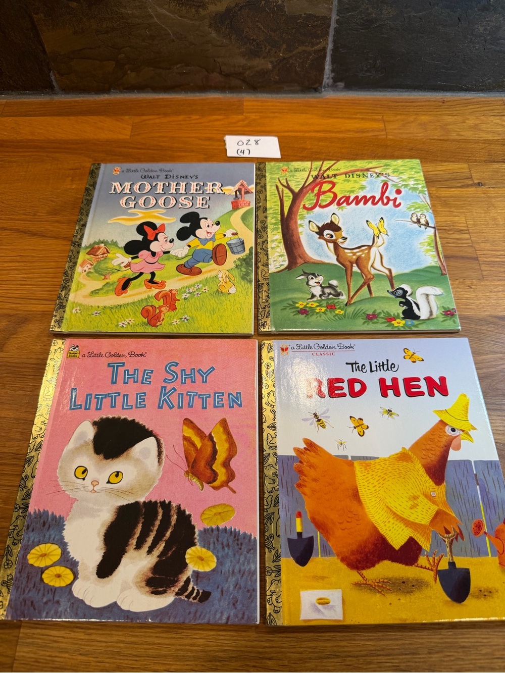 Little Golden Books Classic Set of 4. 2004 and 2005 editions. (028)